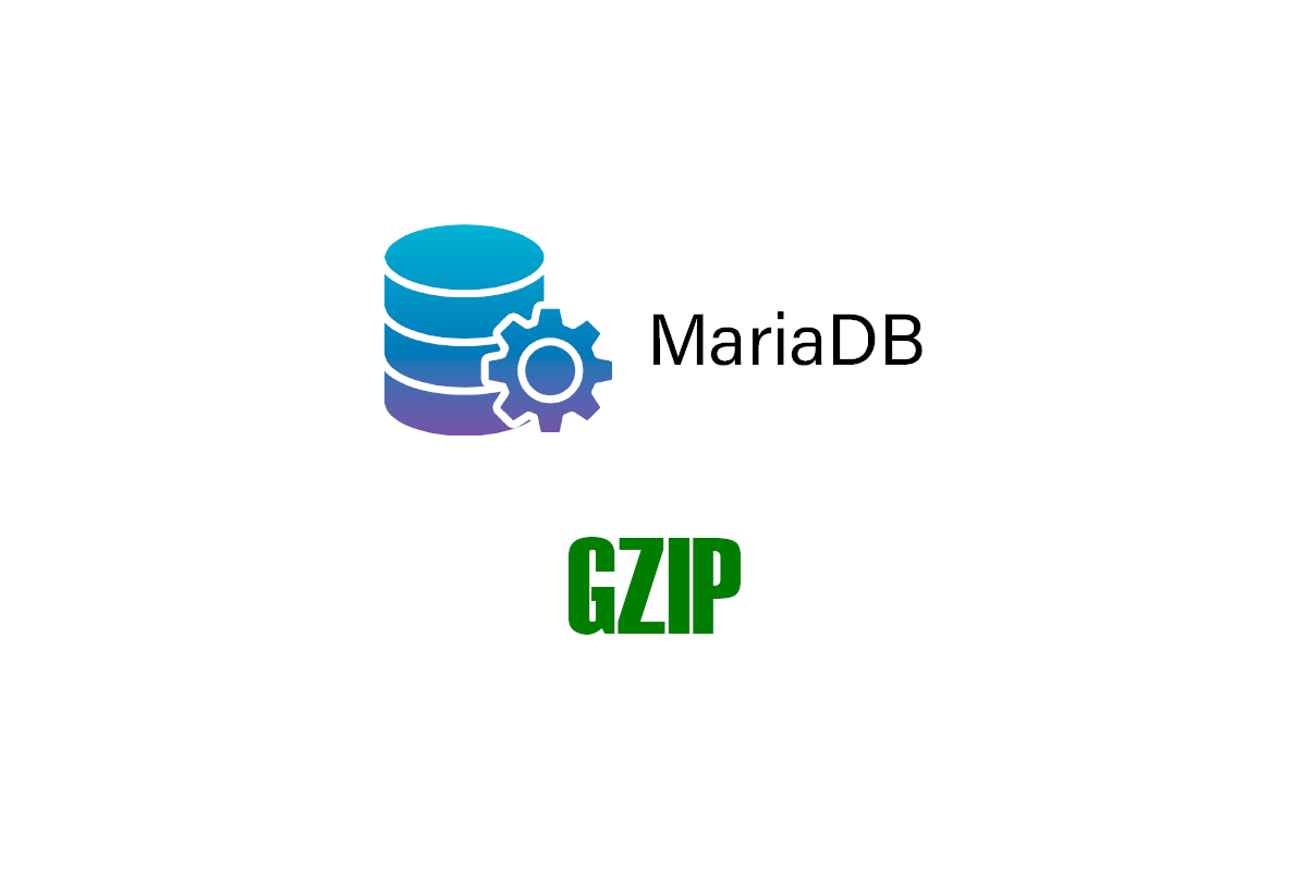 Mariabackup setup backup using gzip compression