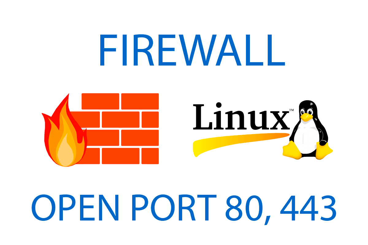 Firewall open port 80 443 on Linux CentOS/RHEL 8/7