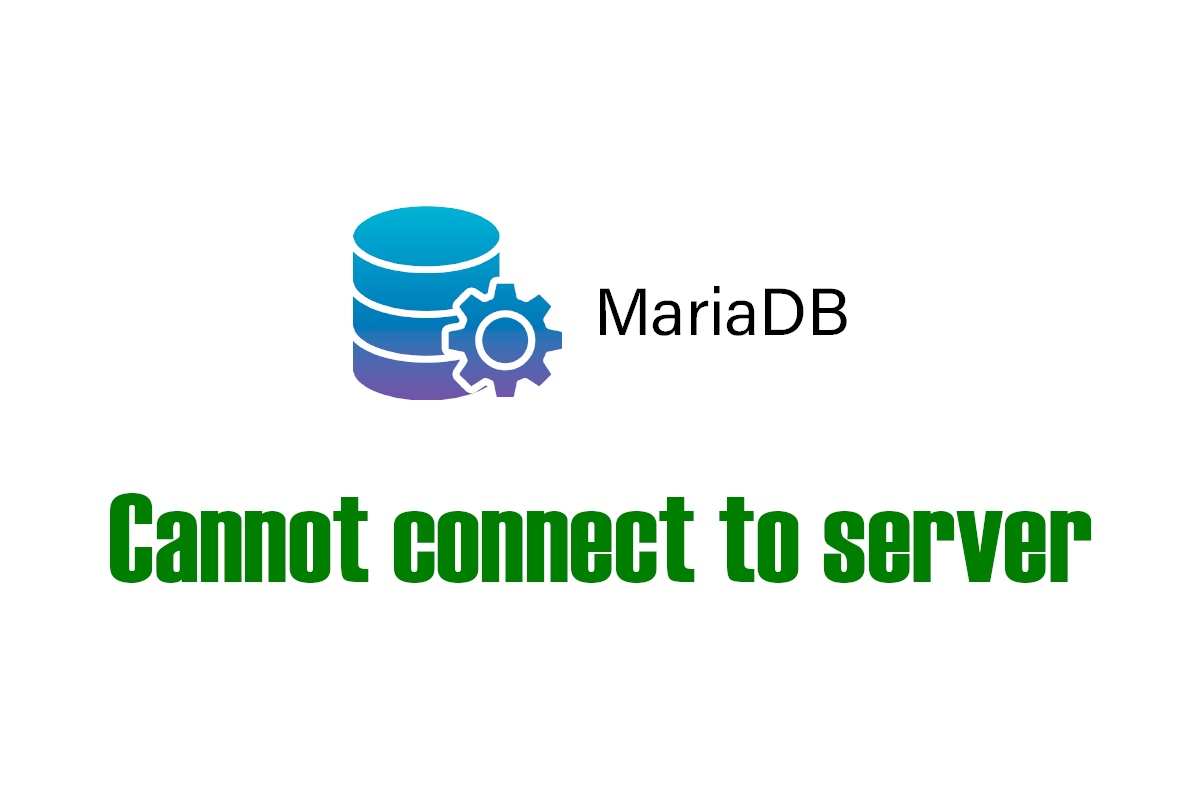 Mariadb error - Cannot connect to local server through socket