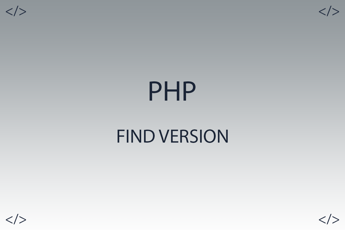 PHP - How to find out installed PHP version in Centos 8