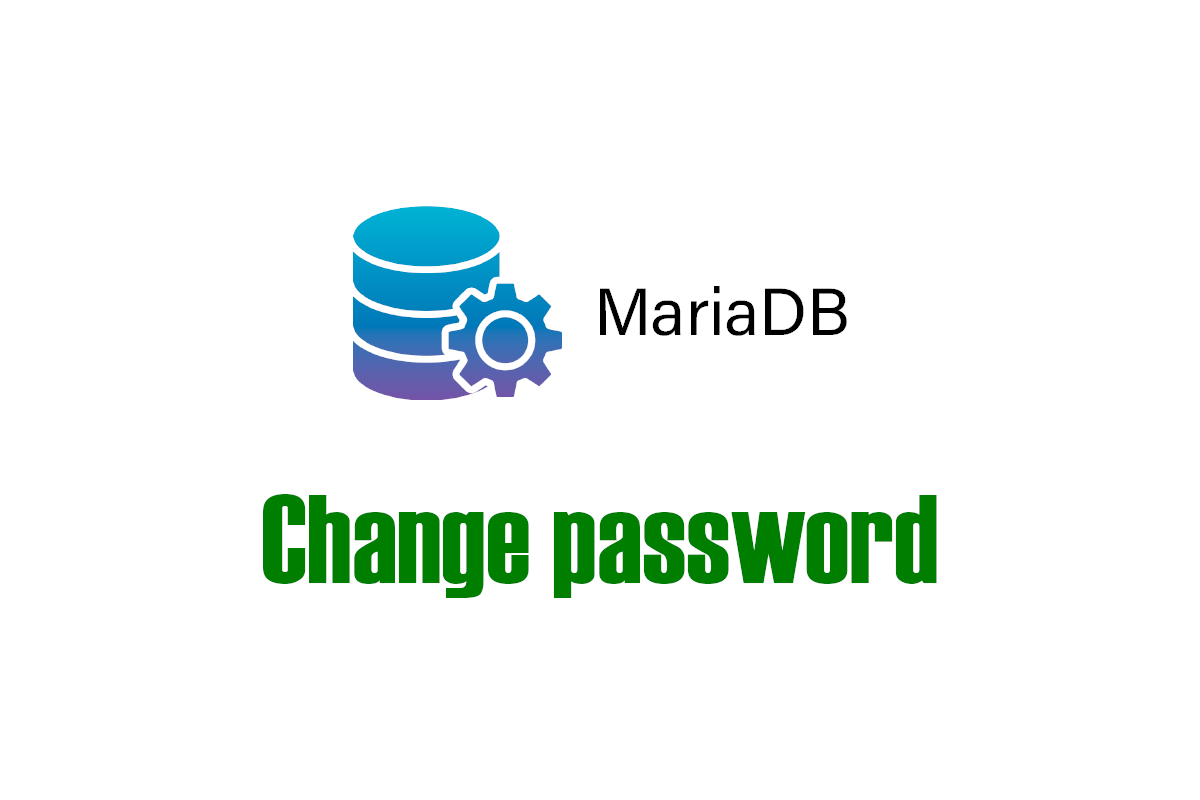 How to change user password in MariaDB