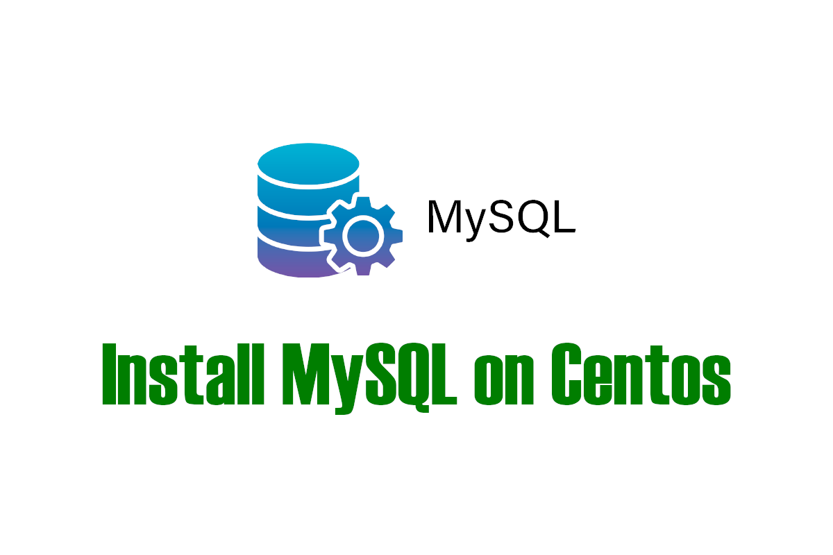 Installation and basic setup of MySQL on Centos from rpm package