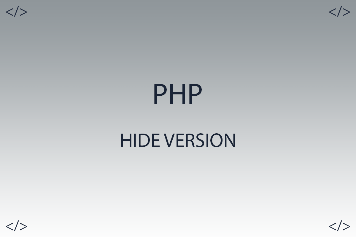 PHP - Как скрыть X-Powered-by в HTTP заголовках