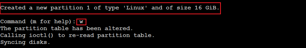 linux adding disk