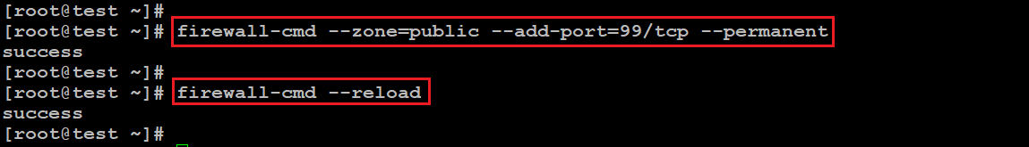 linux ssh change port connection