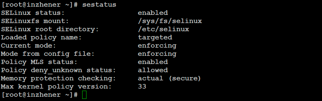 disable SELinux on Linux