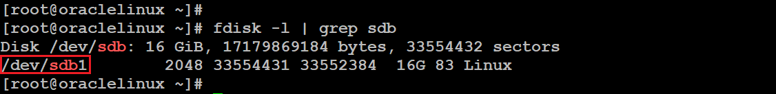 linux disk formatting