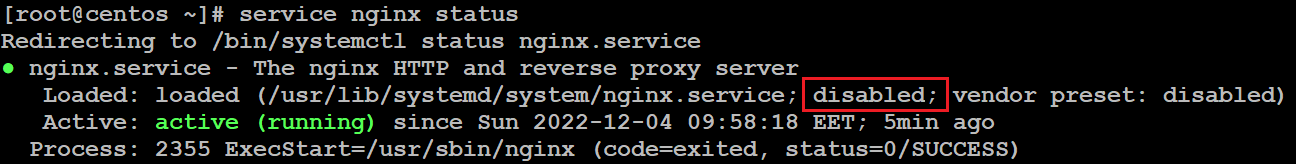 centos install nginx