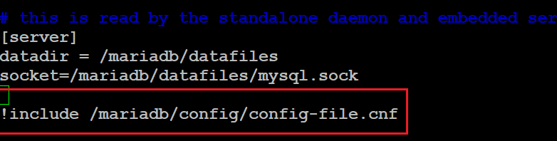 mariadb_include_config_file