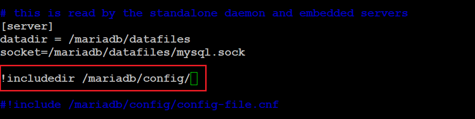 mariadb_include_config_file