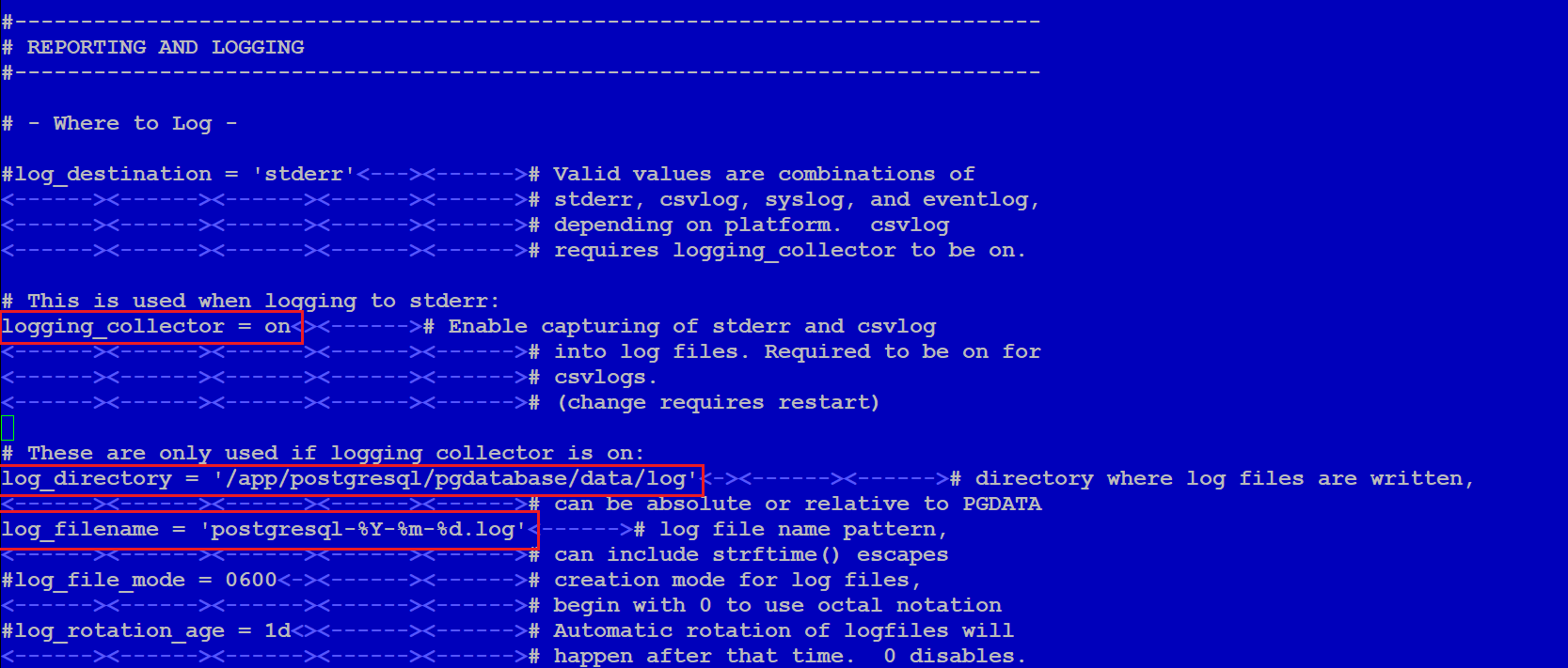 postgresql_logging