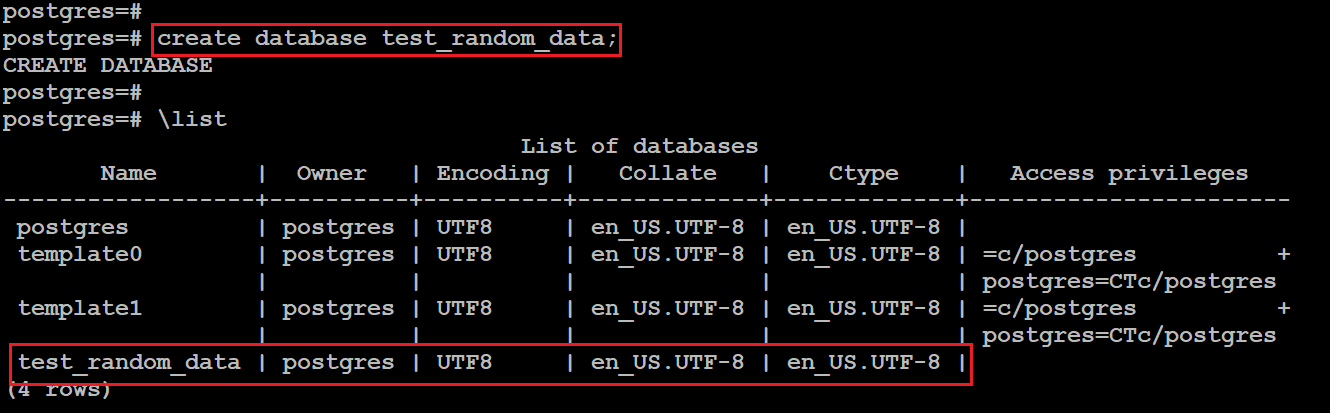 test data generation