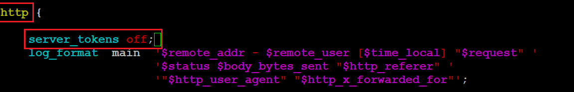nginx hide version